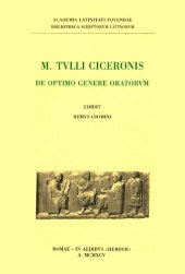 book Ciceronis De optimo genere oratorum