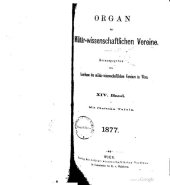 book Organ des militär-wissenschaftlichen Vereins