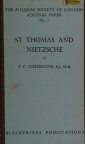 book St. Thomas and Nietzche