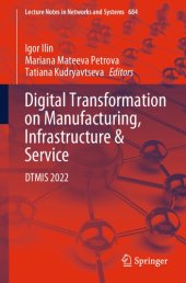 book Digital Transformation on Manufacturing, Infrastructure & Service: DTMIS 2022