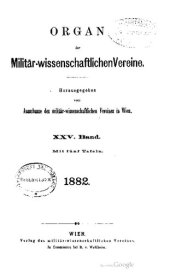 book Organ des militär-wissenschaftlichen Vereins