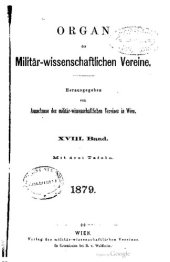 book Organ des militär-wissenschaftlichen Vereins