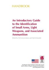 book An Introductory Guide to the Identification of Small Arms, Light Weapons, and Associated Ammunition