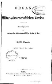 book Organ des militär-wissenschaftlichen Vereins