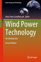 book Wind Power Technology: An Introduction