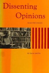 book Dissenting Opinions - Selected Essays