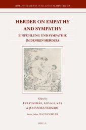 book Herder on Empathy and Sympathy: Einfühlung und Sympathie im Denken Herders