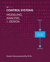 book Control Systems: Modeling, Analysis, and Design