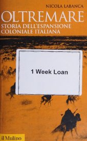 book Oltremare. Storia dell'espansione coloniale italiana