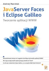 book JavaServer Faces i Eclipse Galileo. Tworzenie aplikacji WWW