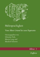 book Mehrsprachigkeit: Vom Alten Orient bis zum Esperanto