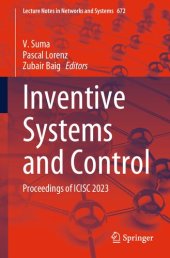 book Inventive Systems and Control: Proceedings of ICISC 2023