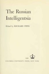 book Russian Intelligentsia