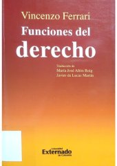 book Funciones del derecho