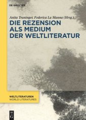 book Die Rezension als Medium der Weltliteratur