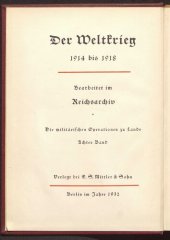 book Die Operationen des Jahres 1815 : Die Ereignisse im Westen im Frühjahr und Sommer, im Osten vom Frühjahr bis zum Jahresabschluss