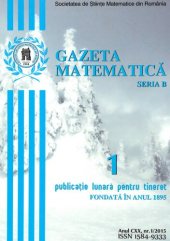 book Gazeta Matematica B