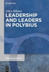 book Leadership and Leaders in Polybius