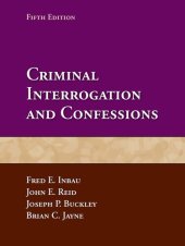 book Criminal Interrogation and Confessions