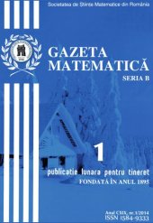 book Gazeta Matematica B