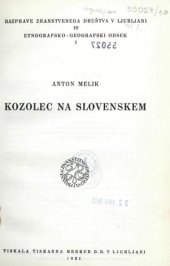 book Kozolec na Slovenskem