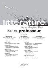 book L'écume des lettres - Littérature 2de / 1re - Livre du professeur - Edition 2011