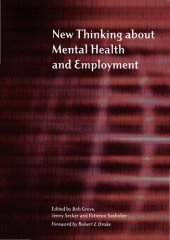 book New Thinking About Mental Health and Employment