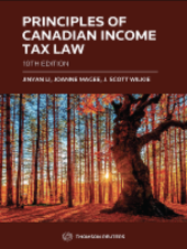 book Principles of Canadian Income Tax Law