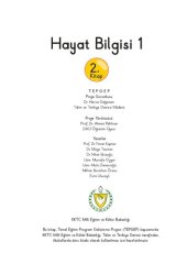 book Hayat Bilgisi 1. 2. Kitap