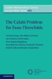 book The Calabi Problem for Fano Threefolds