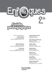 book ENFOQUES - Espagnol 2de - Livre du professeur - Ed. 2015