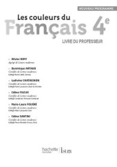 book Les couleurs du Français 4ème - Livre professeur - Edition 2011