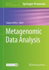 book Metagenomic Data Analysis