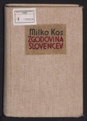 book Zgodovina Slovencev od naselitve do 15. stoletja