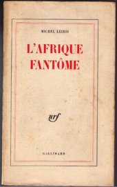 book L'Afrique fantôme