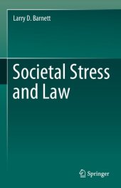 book Societal Stress and Law