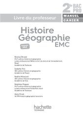 book Histoire-Géographie-EMC 2de Bac Pro - Livre du professeur - éd. 2019