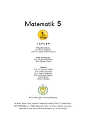 book Matematik 5. 1. Kitap