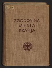 book Zgodovina mesta Kranja