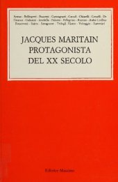 book Jacques Maritain protagonista del XX secolo