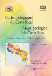 book Carte géologique du Costa Rica / Mapa geológico de Costa Rica