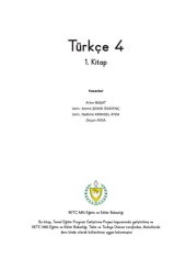 book Türkçe 4. 1. Kitap