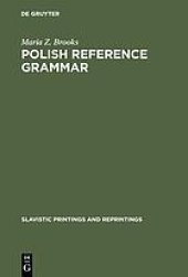 book Polish Reference Grammar