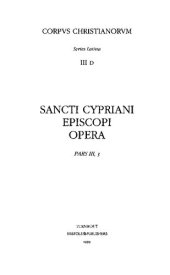 book Opera, Pars III, 3: Epistularium, Prolegomena