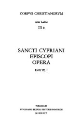 book Opera, Pars III, 1: Epistularium, Epistulae 1-57