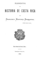 book Elementos de historia de Costa Rica