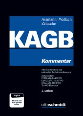 book Kapitalanlagegesetzbuch Kommentar KAGB, ELTIF-VO, EuSEF-VO, EuVECA-VO, MMF-VO, PRIIP-VO, PEPP-VO, DerivateV, Offenleguns-VO, Taxonomie-VO