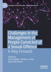 book Challenges in the Management of People Convicted of a Sexual Offence: A Way Forward