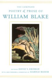 book The Complete Poetry and Prose of William Blake: With a New Foreword and Commentary by Harold Bloom