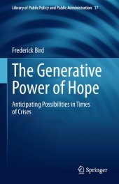 book The Generative Power of Hope: Anticipating Possibilities in Times of Crises